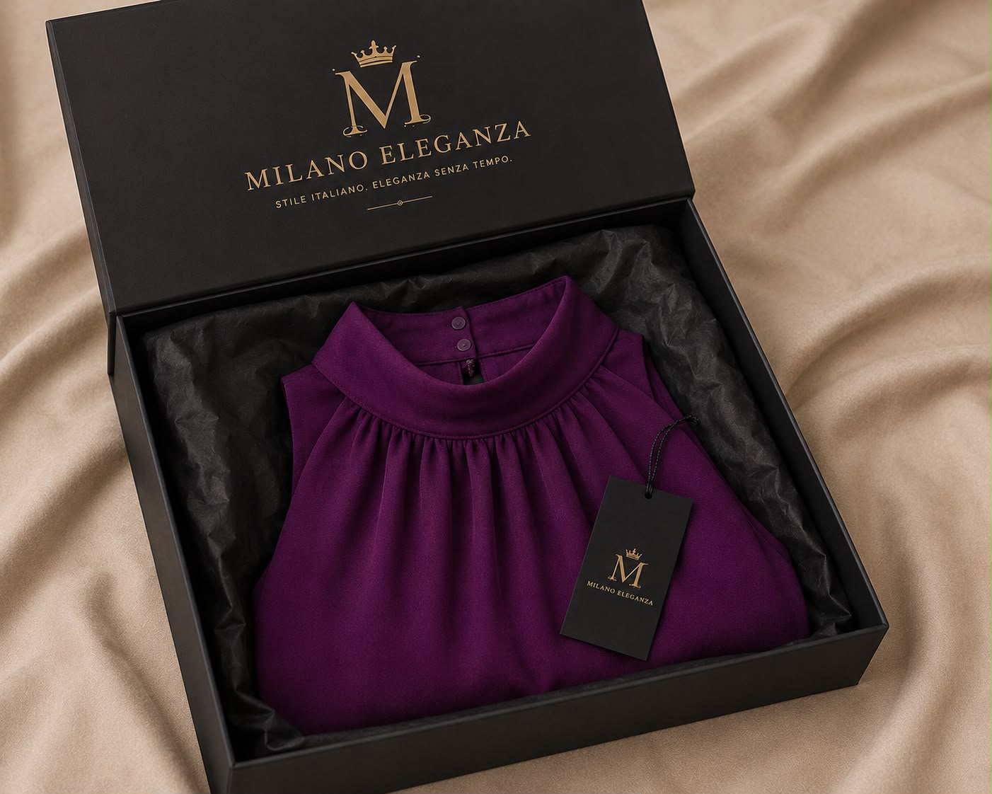 Completo Halter Luxe Viola Imperiale