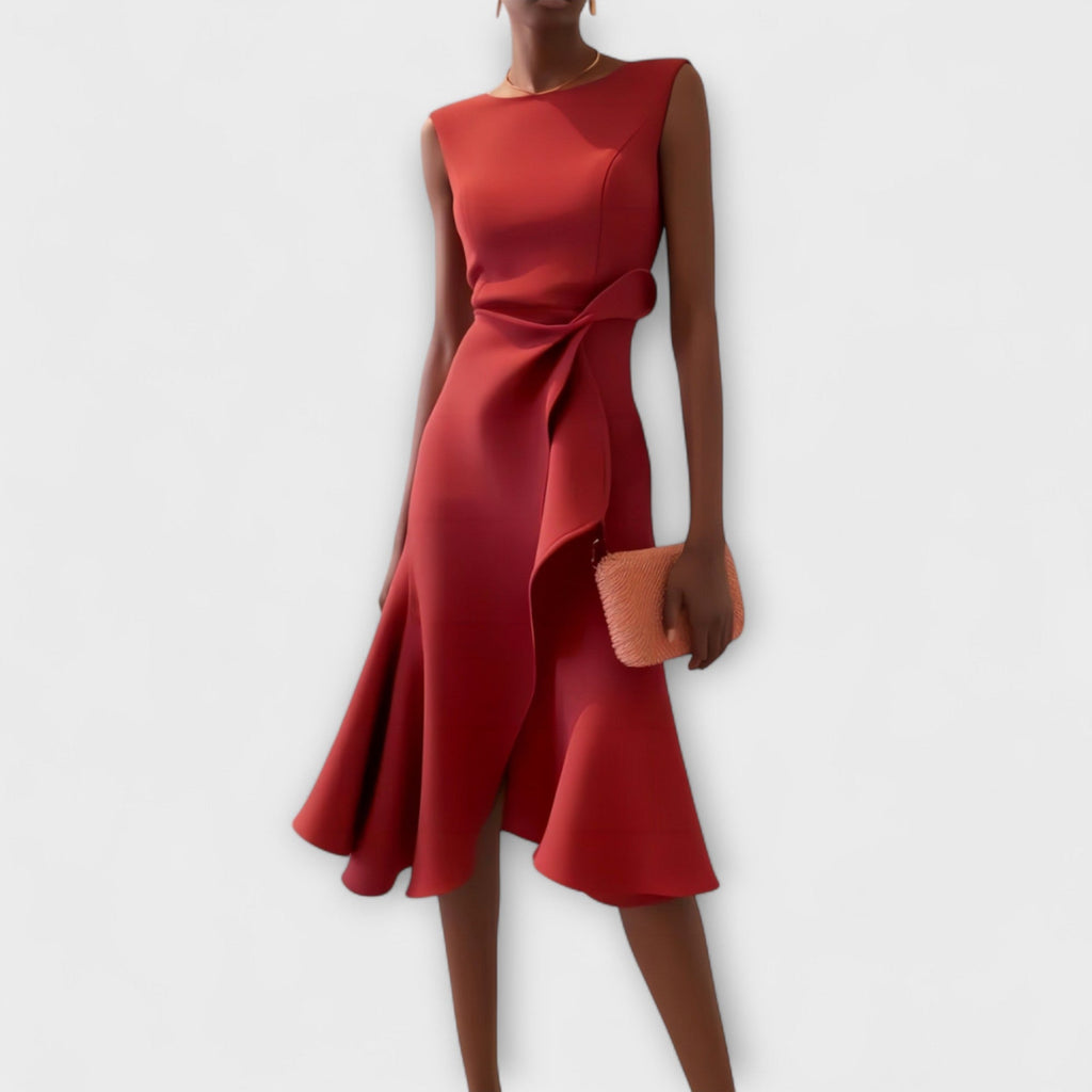 DARLENE | Vestido Midi Sofisticado