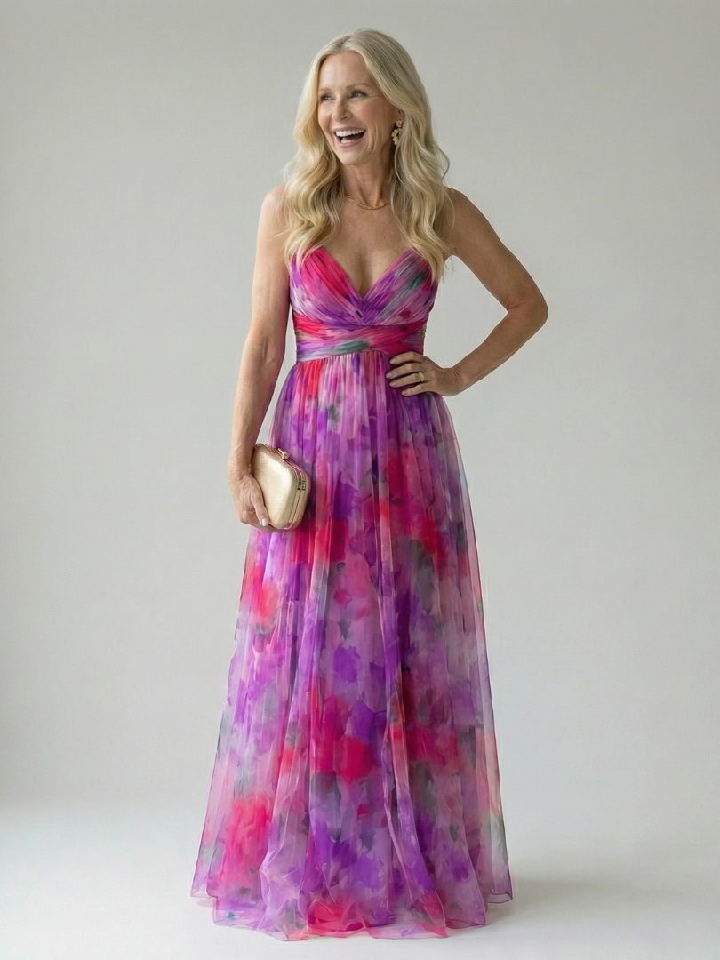 Isabel | Vestido Maxi Portefólio Suave