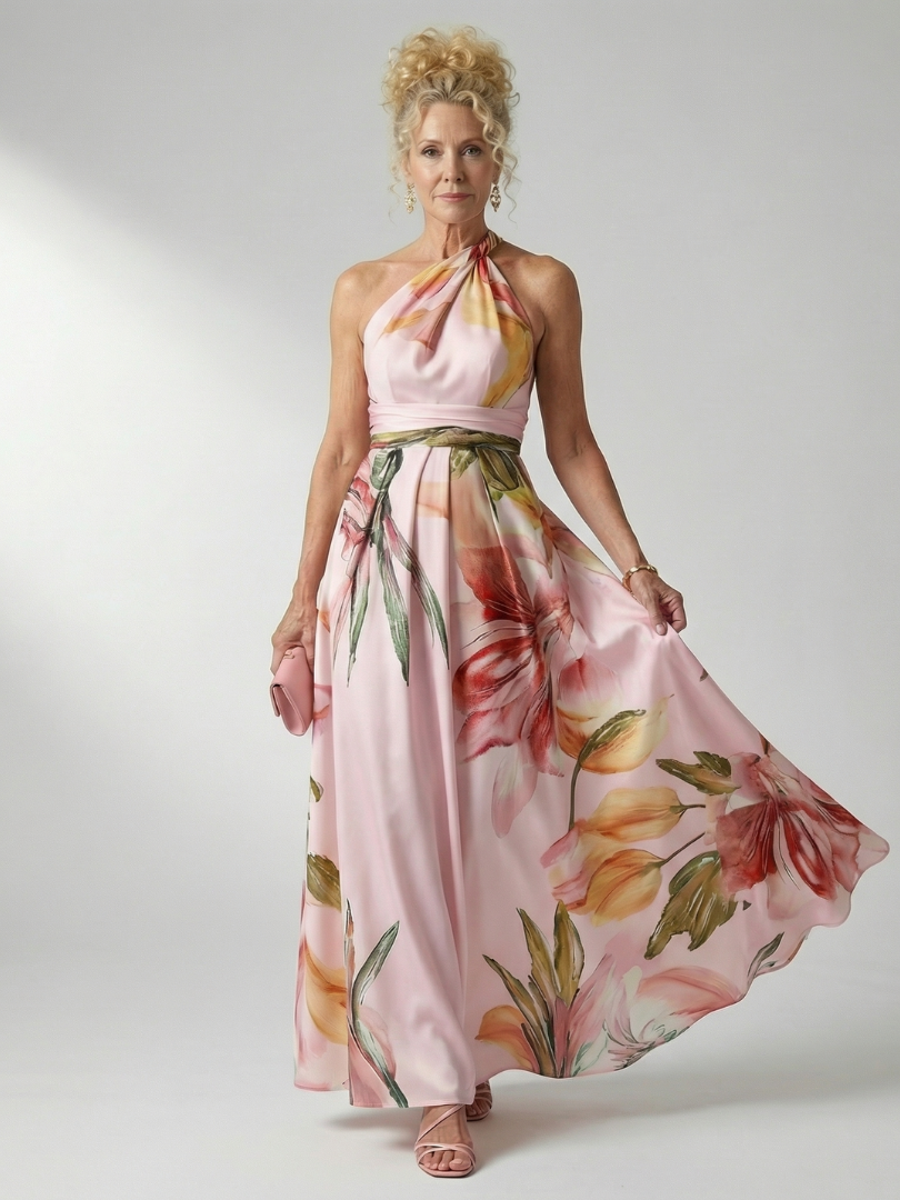 Sandra | Vestido Maxi Floral Leve