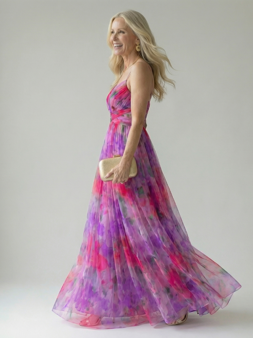Isabel | Vestido Maxi Portefólio Suave