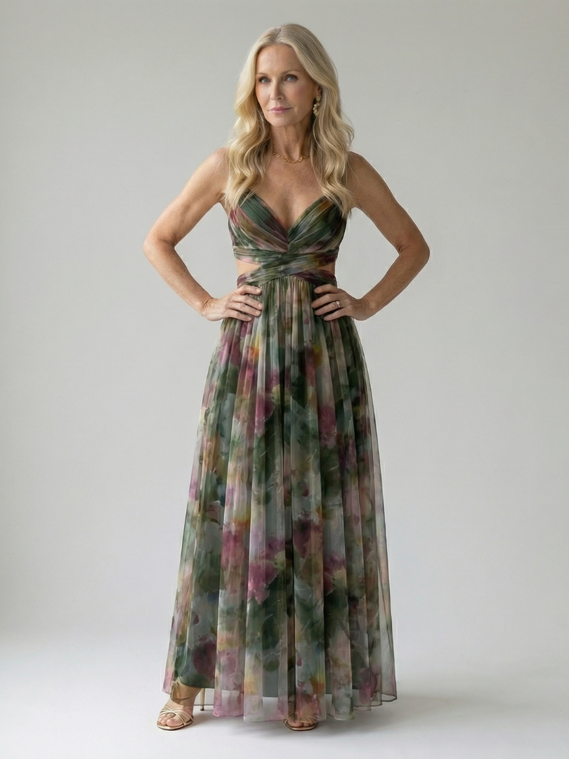 Isabel | Vestido Maxi Portefólio Suave