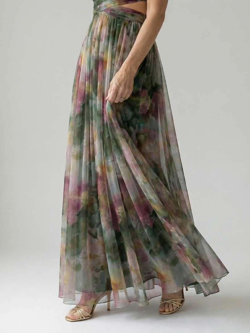 Isabel | Vestido Maxi Portefólio Suave