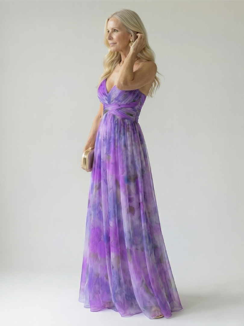 Isabel | Vestido Maxi Portefólio Suave