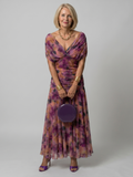 Calen | Vestido Midi Fluido com Ombros a Descoberto