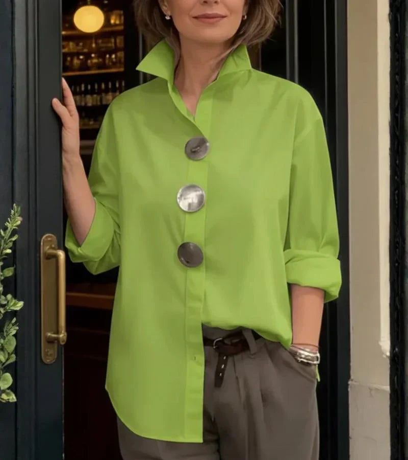 Grazia | Blusa Elegante de Meia Estação