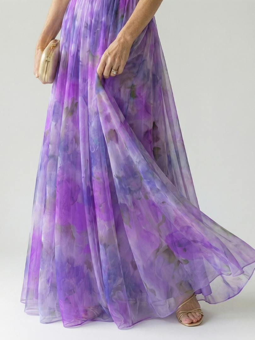 Isabel | Vestido Maxi Portefólio Suave