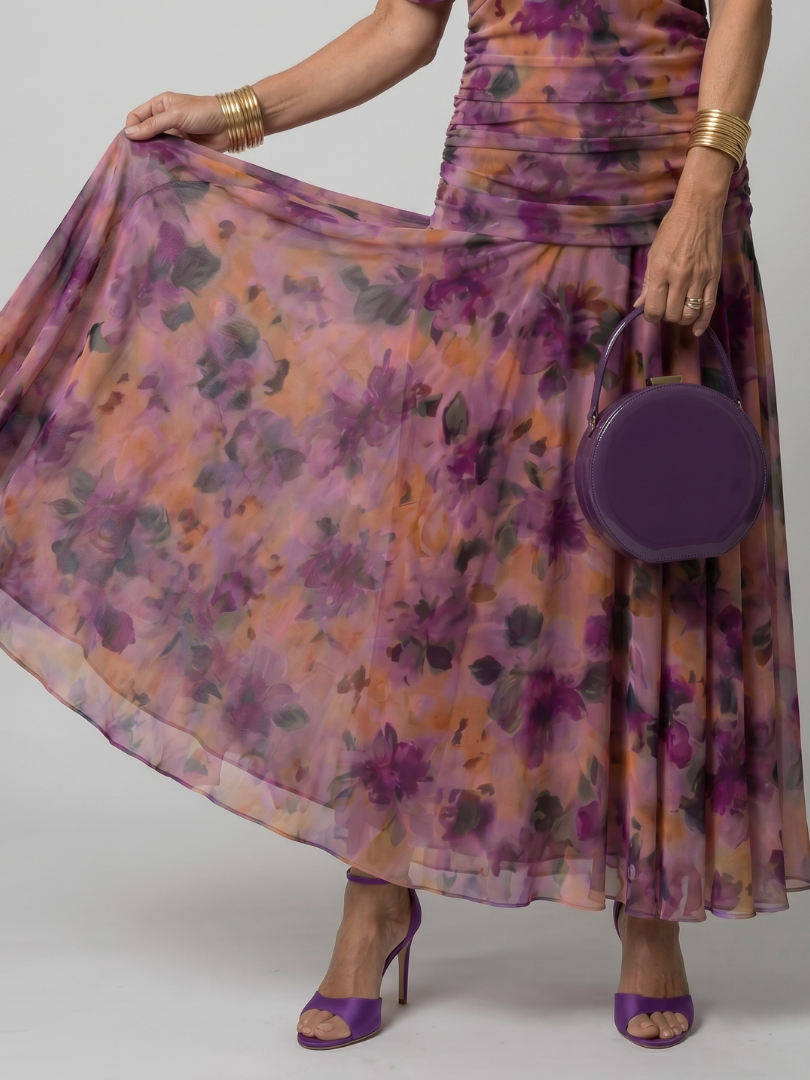 Calen | Vestido Midi Fluido com Ombros a Descoberto