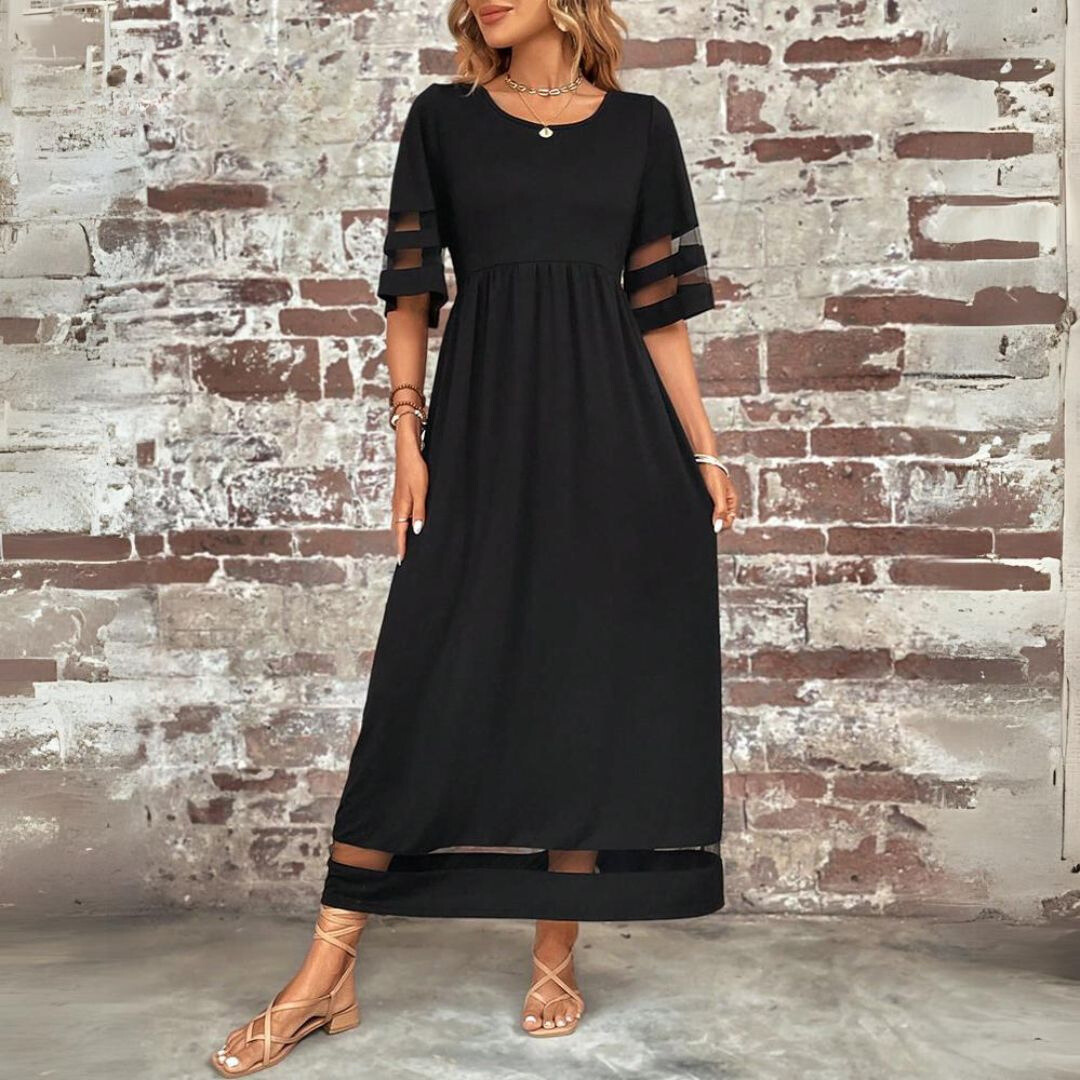 Giulia | Abito Midi Modellante con Effetto Pancia Piatta