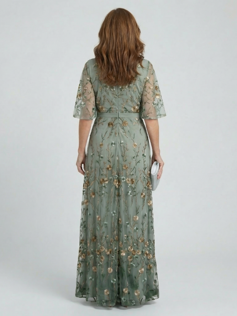 Selora | Vestido Maxi Floral com Decote Halter