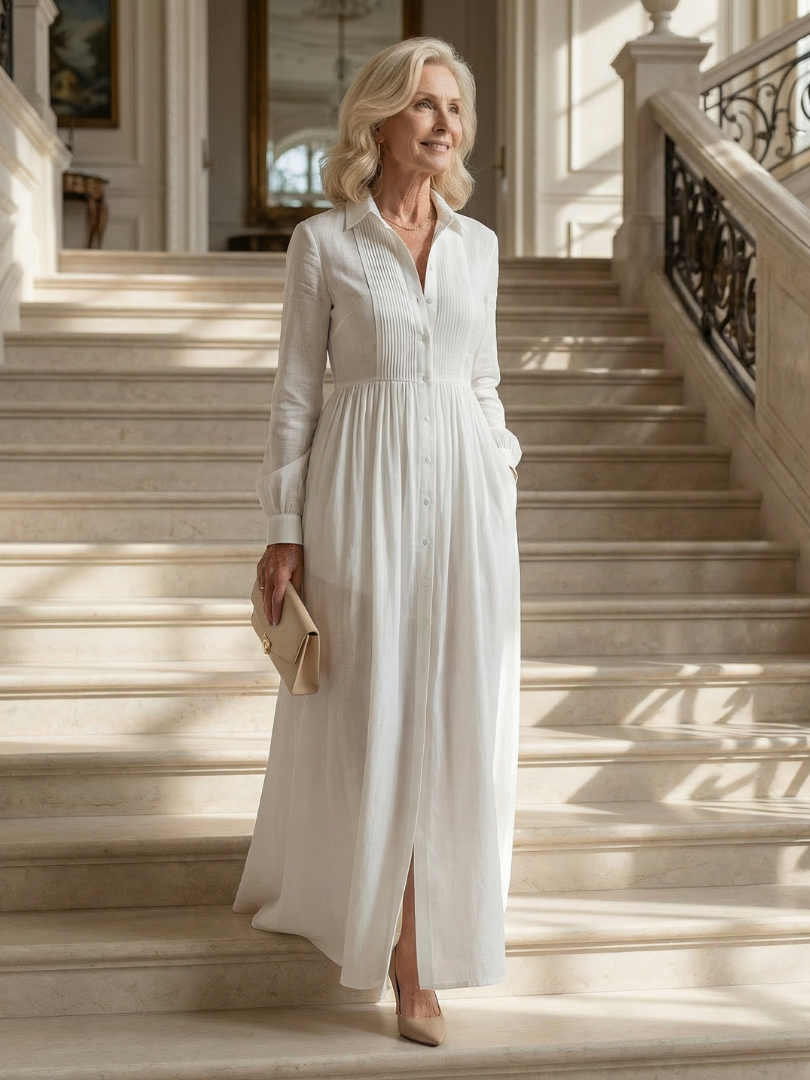 Mia | Vestido Maxi de Fluxo Suave