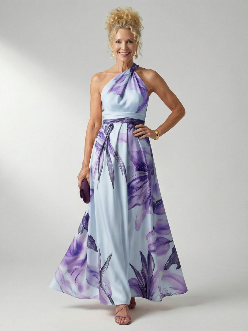 Sandra | Vestido Maxi Floral Leve
