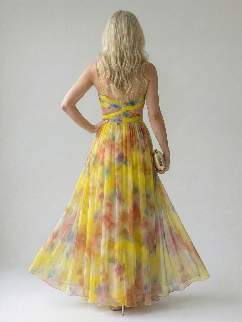 Isabel | Vestido Maxi Portefólio Suave