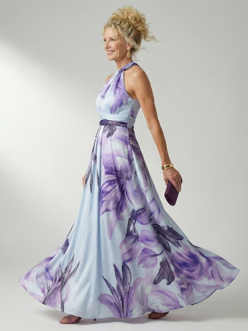 Sandra | Vestido Maxi Floral Leve