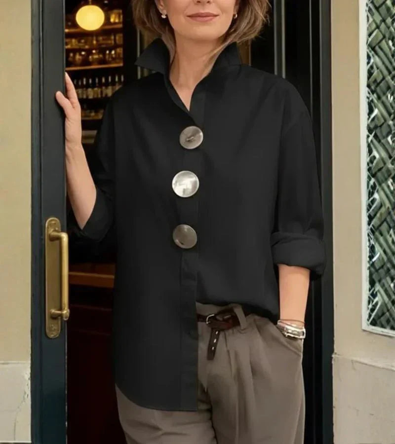 Grazia | Blusa Elegante de Meia Estação