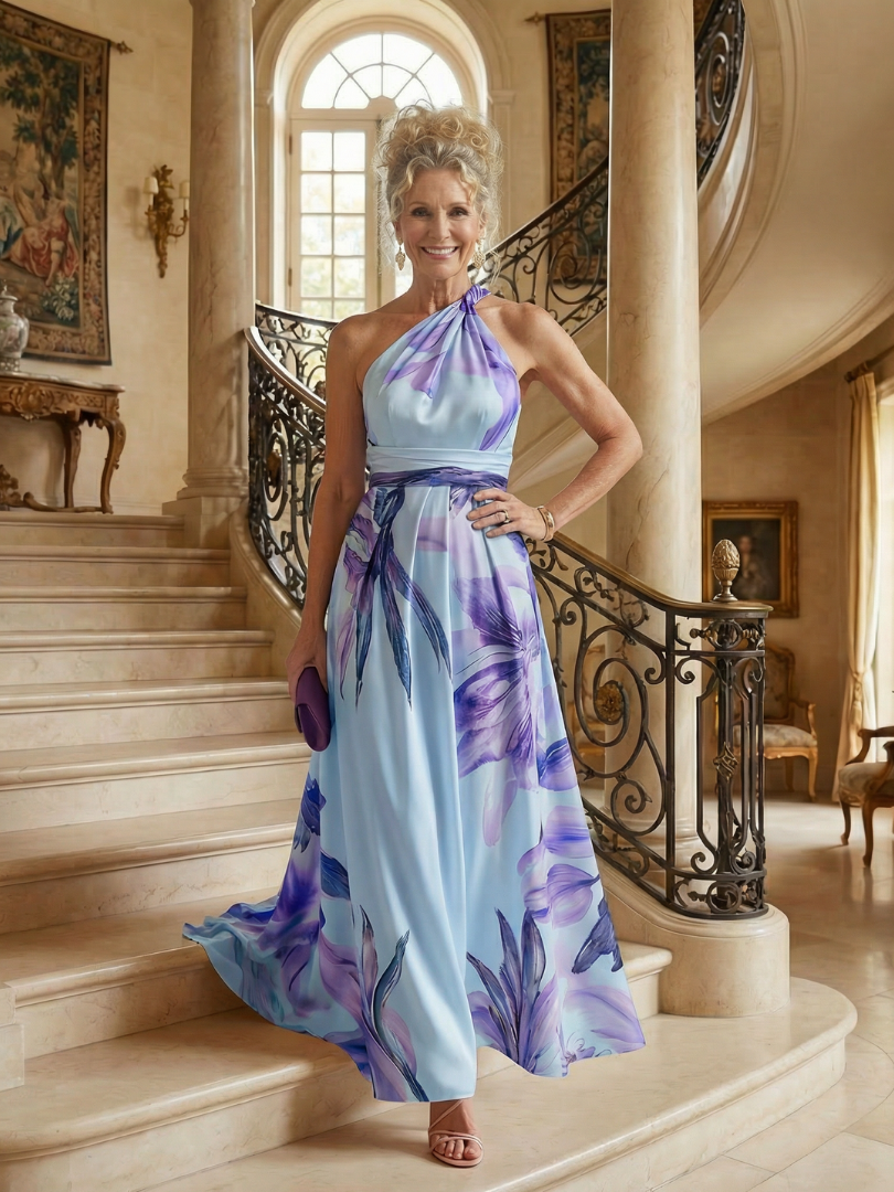 Sandra | Vestido Maxi Floral Leve