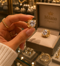 Tinamariel | Orecchini in Diamante Oro 18k